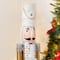 Glitzhome® 35.75"H Wooden Christmas Gold Dressed Soldier Nutcracker